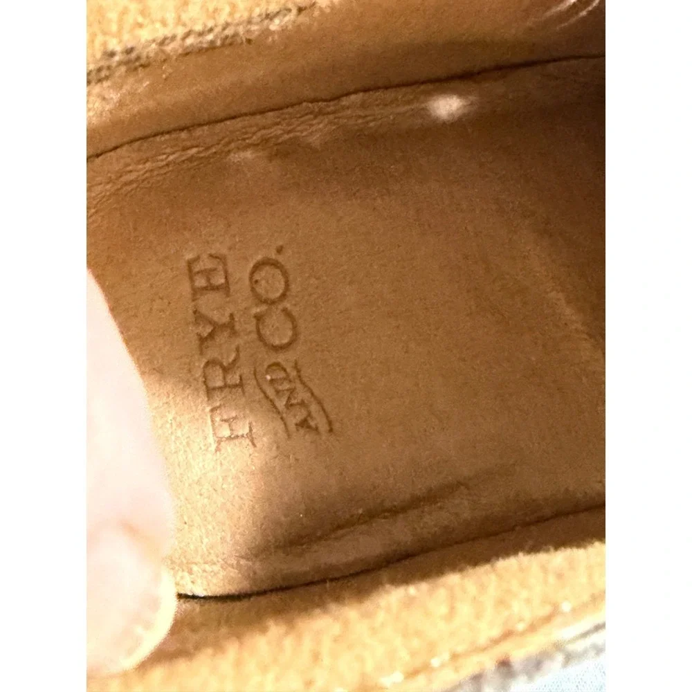 Frye and Co. Suede Ankle Booties Gray 8‎ Women Buckle Pointed Toe 3470781-GRY